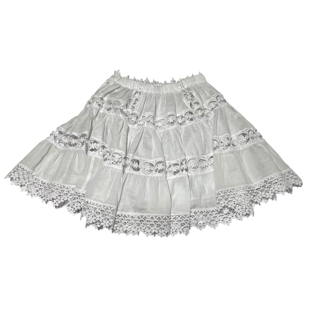 Charo Ruiz Ibiza Greta Skirt in White - Picture 4 of 5